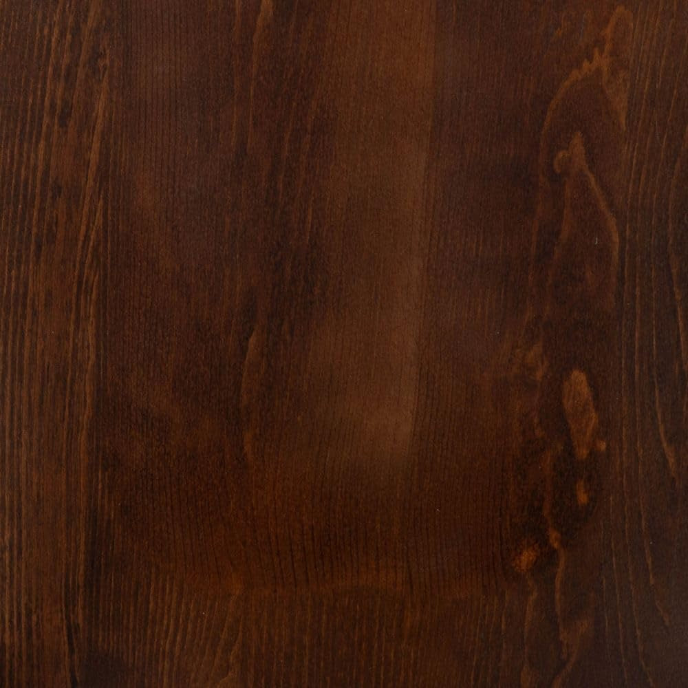 Hercules Series School House Back Mahogany Wood Dining Chair, Traditional Elegant Wood Restaurant Chair, Walnut Wood