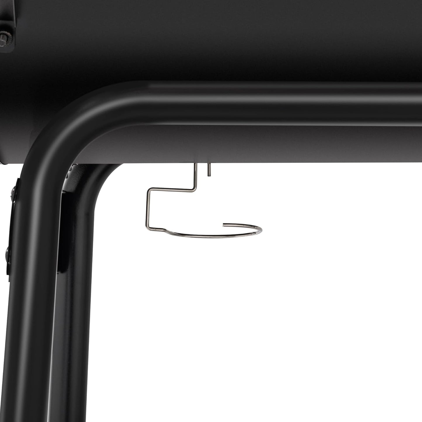 CC1830V 30 Barrel Charcoal Grill with Wood-Painted Side Front Table, 627 Square Inches Cooking Space, for Outdoor Backyard, Patio and Parties, Black