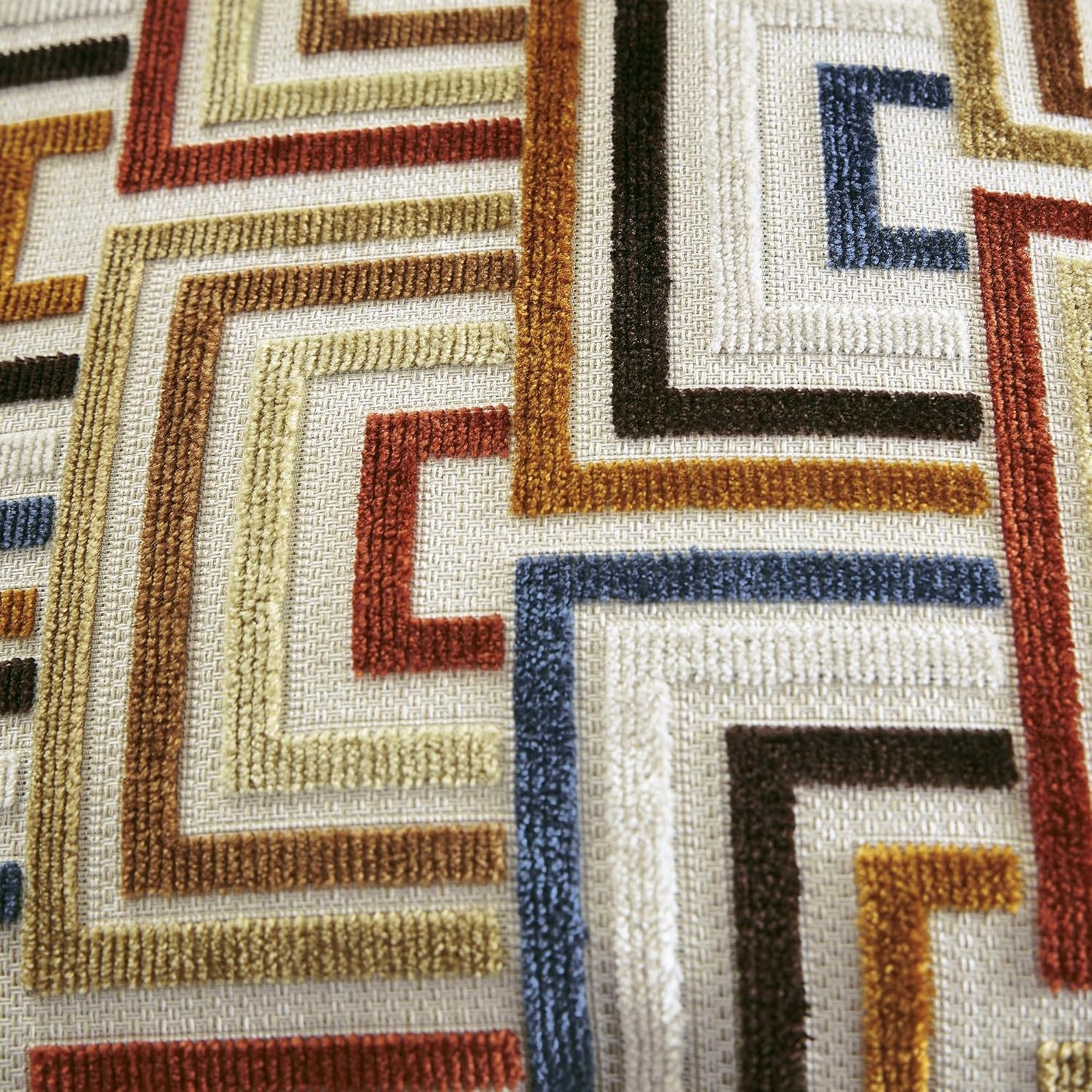 Danum Modern Tufted Manual Reclining Loveseat with 2 Accent Pillows, Beige