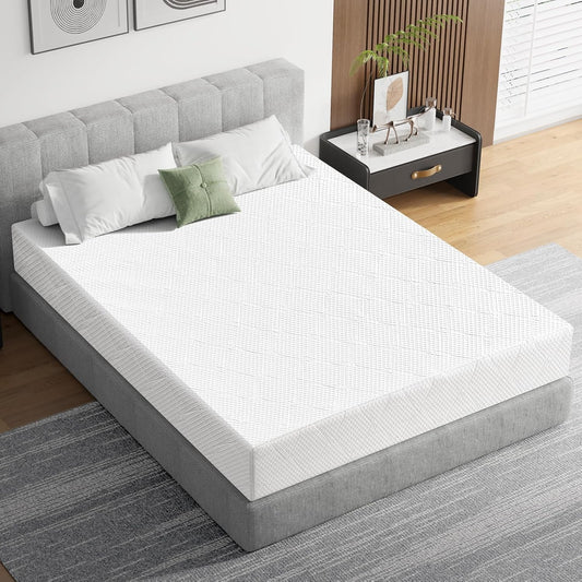 Extra Firm Mattress Twin XL Size 8 Inch, Premier High Density Foam Mattresses in Box, Supportive Bed-Mattress for Back Pain, Pressure Relief, Removable Fiberglass Free Cover, Certipur-Us, 80" X 38"