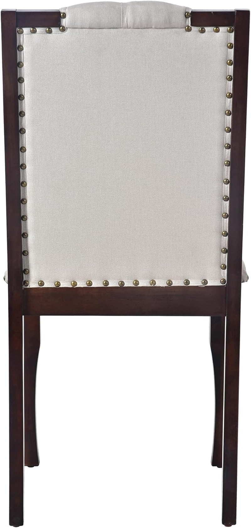 6-Piece Kitchen Dining Table Set, 60" Rectangular Table with 4 High-Back Tufted Upholstered Chairs & 1 Bench, Rubberwood Legs Modern Elegant Farmhouse for Kitchen Room, Black