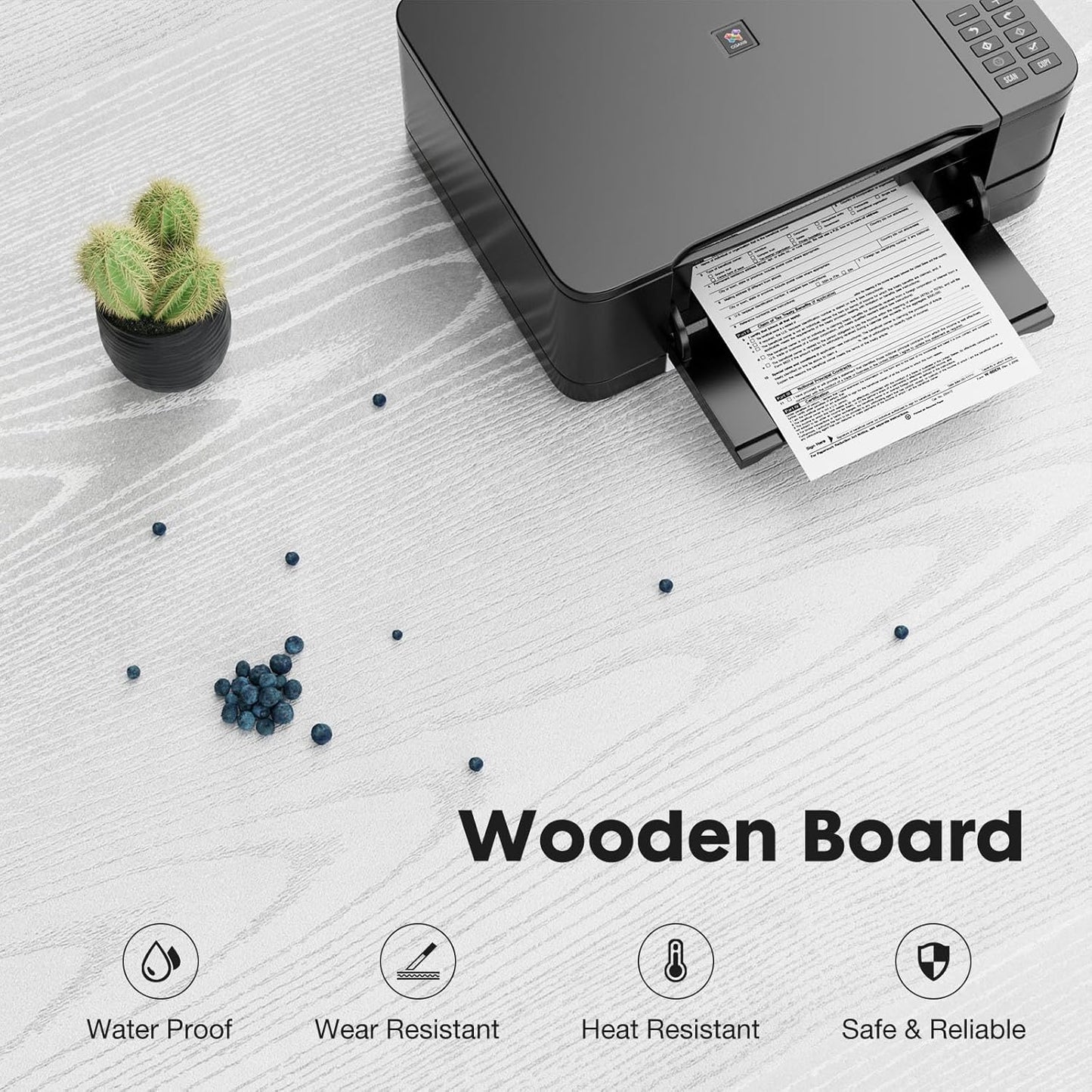 Lateral File Cabinet with 3 Drawers Rolling Filing Cabinets under Desk Storage Printer Stand Wood Organizer with Wheels Adjustable Shelf for Office Home Small Space, White