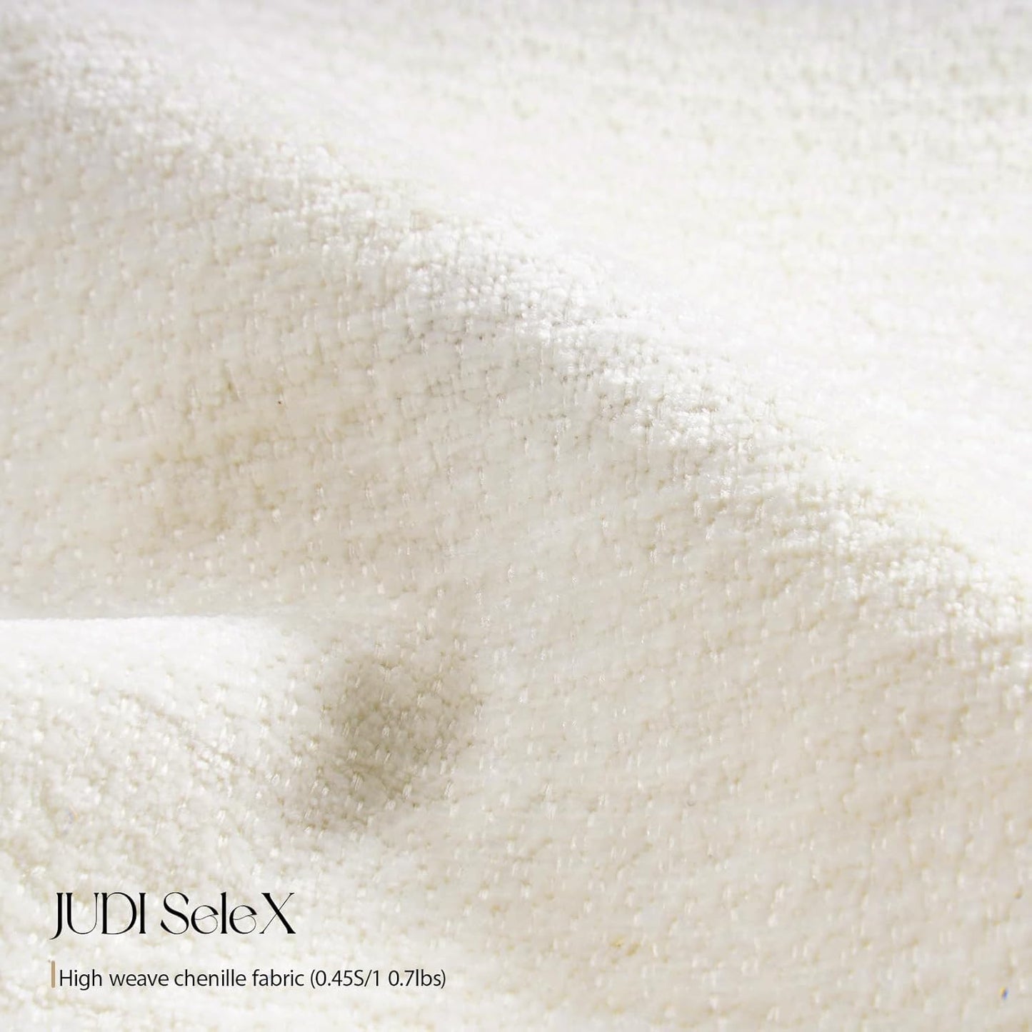 Cloud Sectional Couches for Living Room | 108 Inch L-Shaped Boneless Couch with Ottoman | Modular Sectionals Sofa Couch Ivory White