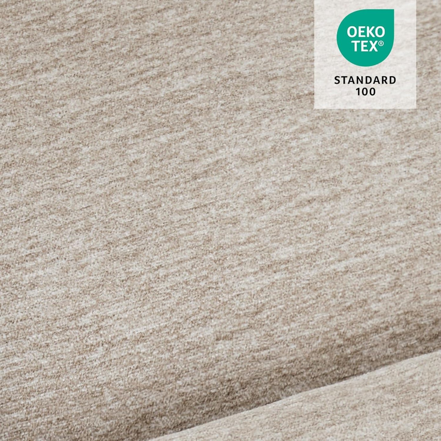 88.6'' Reclining Sofa, Wall Hugger Power Recliner Sofa with Adjustable Headrest, USB a & C Charge Ports, Wood Legs, for Living Room (Fabric, HL198M3) (Beige, 3-Seater)