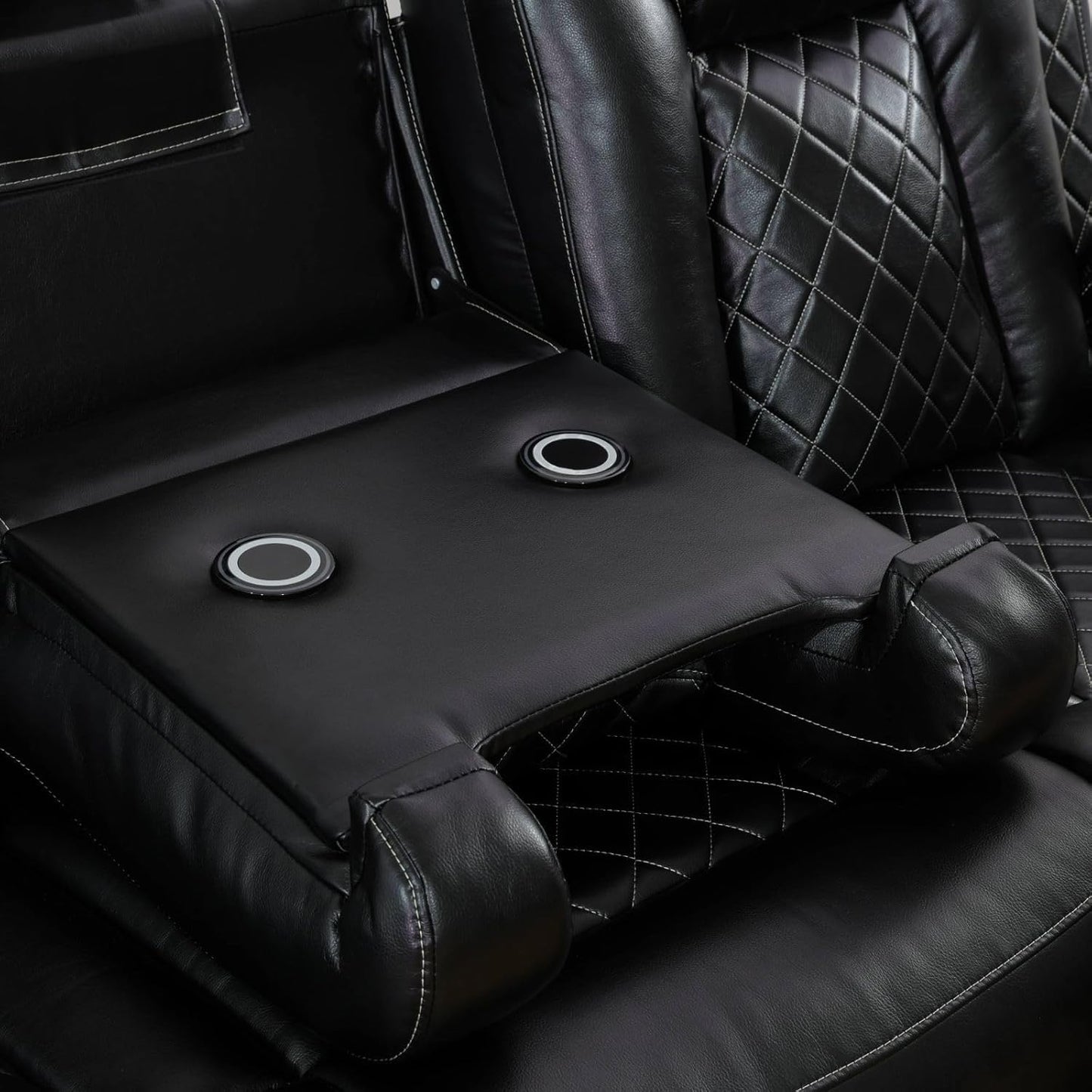 Everest Power Recliner Living Room Set with LED for Living Room, Dormitory, Guest House, Playroom, Airbnb,Apartment