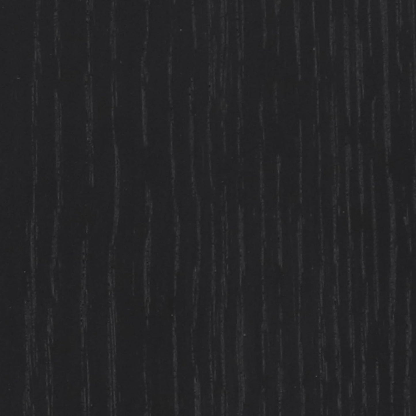 Joey Mid Century Modern Storage Cabinet, Arched Accent Cabinet with Rounded Bottom Edges and Integrated Door Pull Cutouts, Black Oak