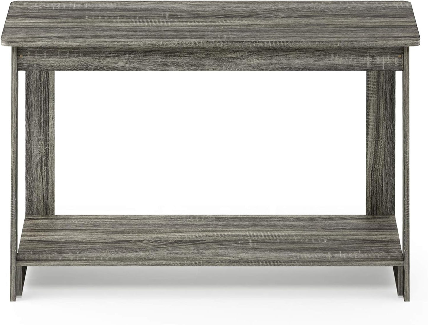 BEGINNING TV Stand, Entertainment Center, TV Console for TV up to 36 Inch for Living Room, Bedroom, French Oak