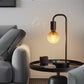 Industrial Table Lamp for Bedroom, Fully Dimmable Modern Bedside Lamps with 2700K Warm Light Bulb for Kids Reading, Minimalist Nightstand Lamps for Living Room, Office (Bulb Included)