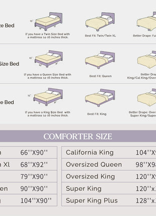 Pink Full Size Comforter Set, 3-Piece Soft Lightweight Pinch Pleat Design, All-Season Down Alternative Bedding for Kids, Girls, and Teens (79x90 Inches)