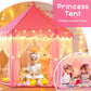 Princess Tent Girls Large Playhouse Kids Castle Play Tent with Star Lights Toy for Children Indoor and Outdoor Games, 55'' X 53'' (Dxh)