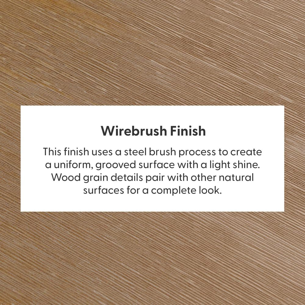 72 Inch Farmhouse Dining Table, Solid Wood Rustic Kitchen Table, Large Wooden Rectangular Dinner Table for Dining Room, Home Office, Living Room Furniture, Easy Assembly, Pecan Wirebrush