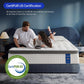 Queen Size Mattress,14 Inch Queen Mattress in a Box,Superior Hybrid with Gel Memory Foam or Back & Lumbar Support,100 Night Trial,Maximum Support,Pressure Relief,Zoned Support Spring, Firm
