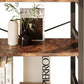 Bookshelves and Bookcases, 31.5In Wide Shelf 5-Tier Ladder Shelf 110Lbs/Shelf Vintage Industrial Style Bookcase for Bedroom Living Room Home, Vintage Brown