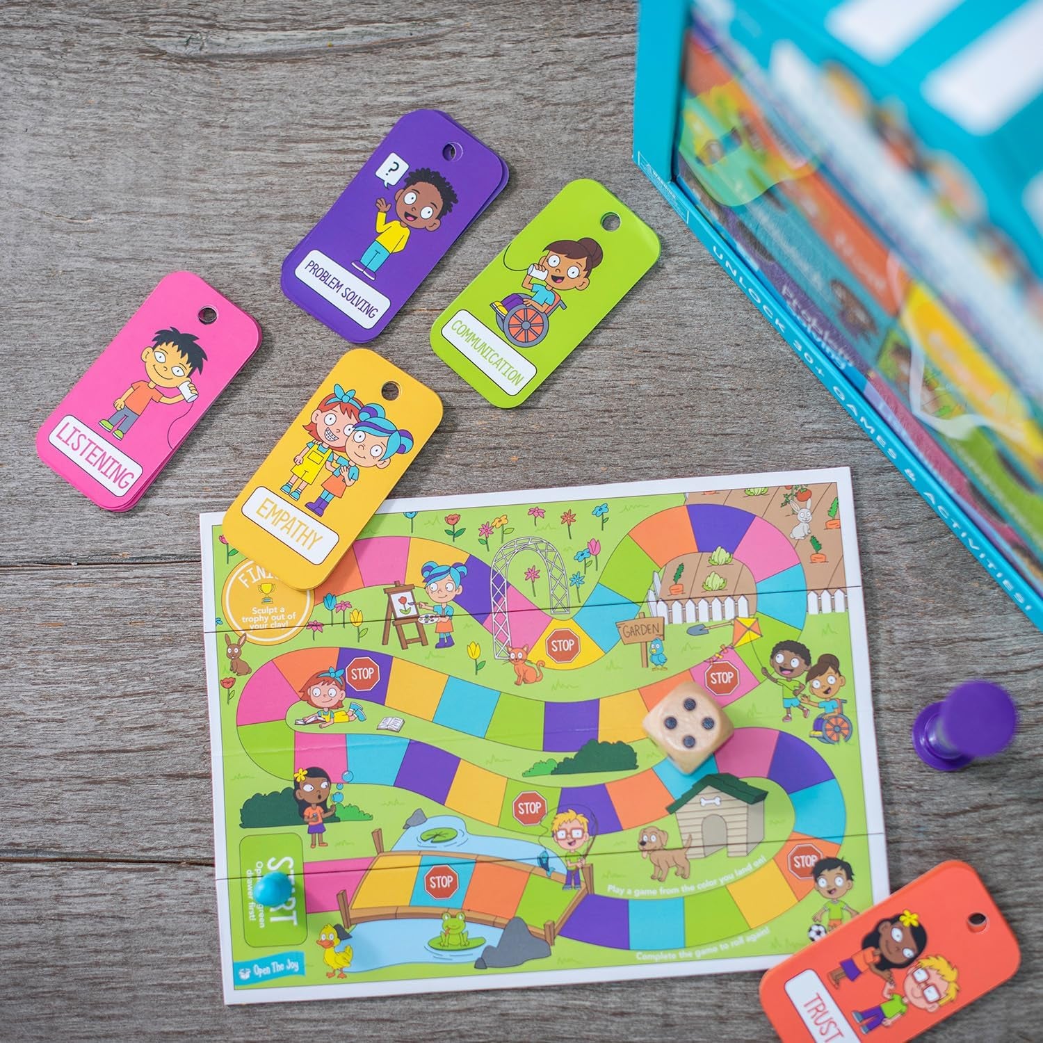 House of Friendship - DIY Friendship Playhouse Kit for Kids Ages 4-12, Social Skills Learning Activities, Creative Crafts for Teamwork, Communication, and Emotional Intelligence