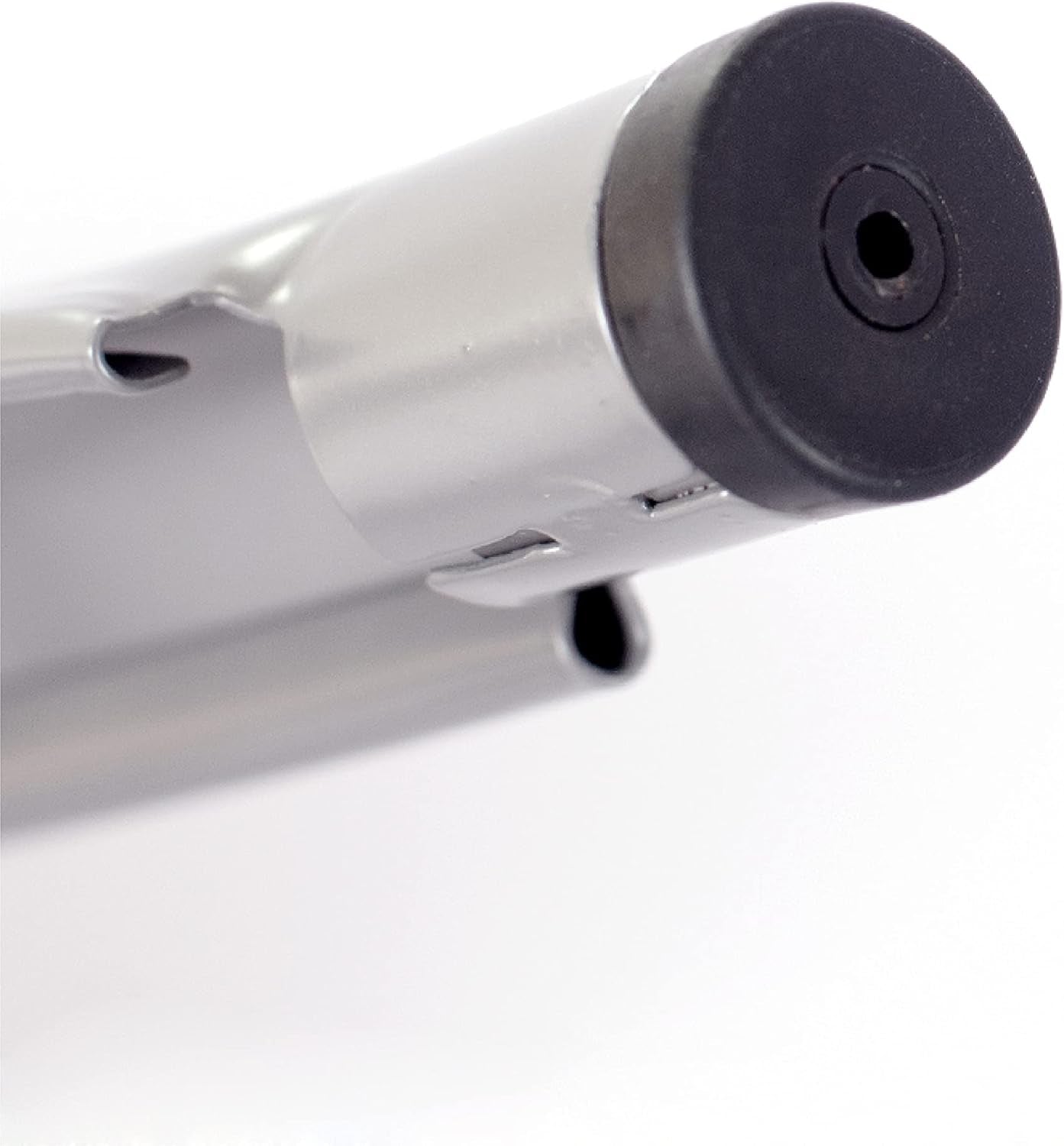 Metal Bar Stools - 24-Inch, Set of 4, Dark Grey