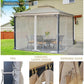 Outdoor Patio Gazebo 10X10, Heavy Duty Gazebos, Soft Top Gazebo with Metal Frame, Double Roof Canopy, Mosquito Nets, Permanent Pavilion for Decks & Backyards
