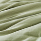 Queen Comforter Set - 7 Pieces Sage Green Soft Bed in a Bag Queen with Fitted Sheet, Flat Sheet, 2 Pillow Shams, and 2 Pillowcases- Warm Bedding Sets Queen for All Season