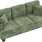 Couches for Living Room, 83" Couch with Soft Deep Seats, Modern Sofa 3 Seater in Corduroy for Apartment, Bedroom (Olive Green)