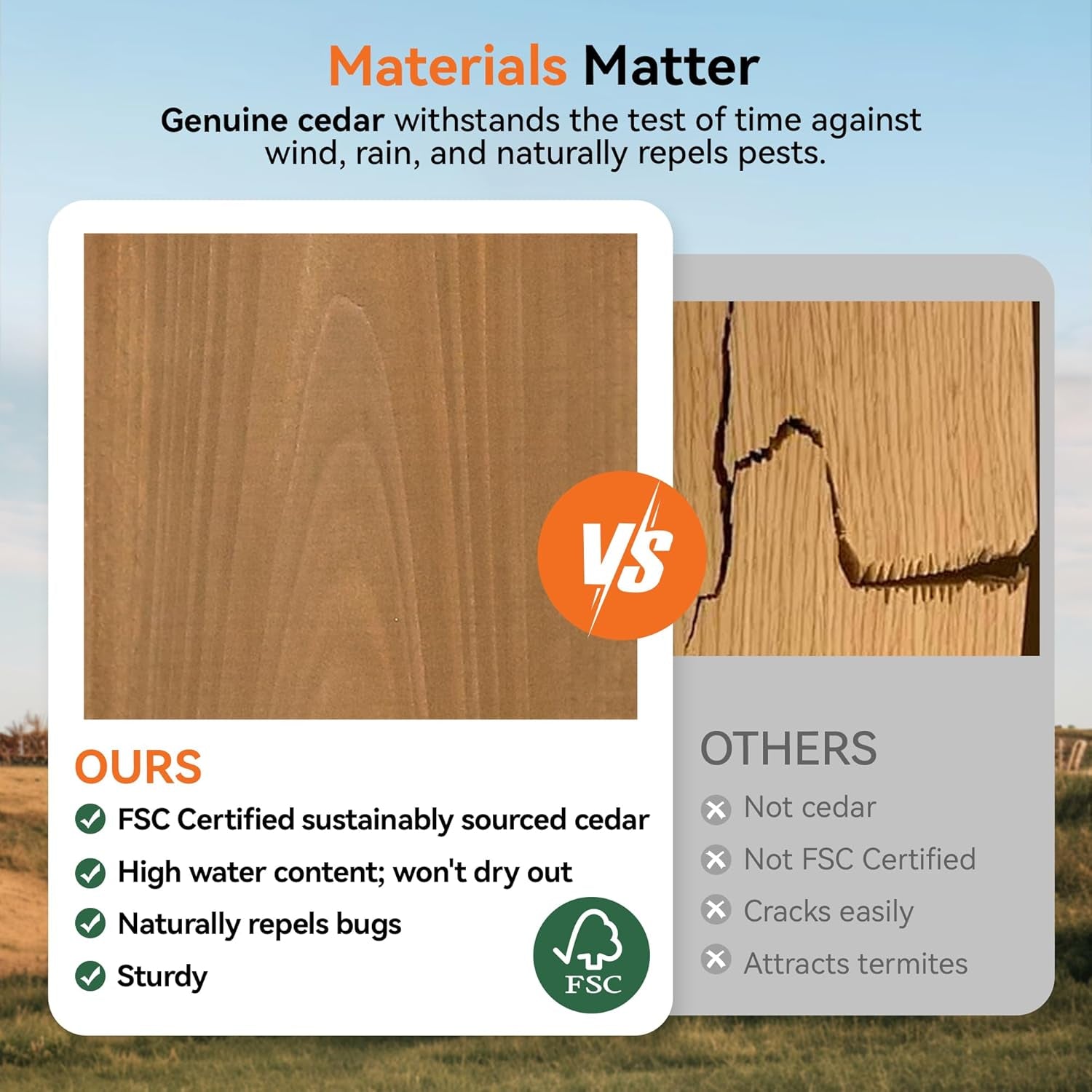 Modern Shade Grill Gazebo 6' X 8', Cedar Wood Gazebo with Shelves and Paper Towel Holder, Patio Pavilion with Galvanized Steel Roof, USB and USB-C Charging Ports for Patio Backyard