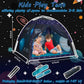 Space World Play Tent Galaxy Dome Playhouse for Boys and Girls Imaginative Play-Astronaut Space for Kids Indoor and Outdoor Fun, Perfect Kid’S Gift- 47" X 47" X 43"