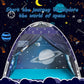 Space World Play Tent Galaxy Dome Playhouse for Boys and Girls Imaginative Play-Astronaut Space for Kids Indoor and Outdoor Fun, Perfect Kid’S Gift- 47" X 47" X 43"