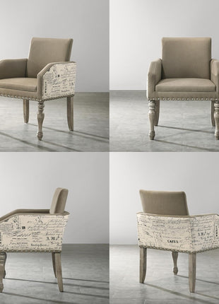 Birmingham 8-Piece Dining Set: Extendable Table with 4 Side Chairs, 2 Armchairs, and Nailhead Bench in Driftwood Finish