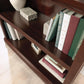 Miscellaneous Storage 2-Shelf Bookcase/ Book Shelf, Select Cherry Finish