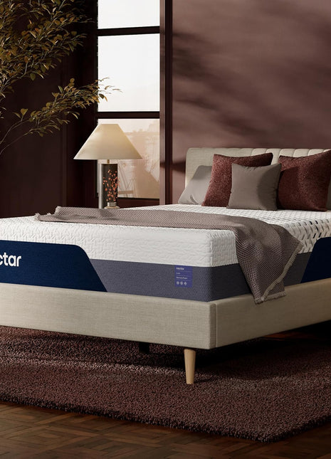 Luxe 14-Inch Queen Mattress - Medium Firm Contouring Memory Foam with Cooling Technology - Back Pain Relief and Responsive Support - Mattress in a Box - 365-Night Trial and Lifetime Warranty