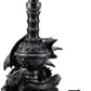 Ebros Climbing Dual Gothic Dragon Lamp Statue Desktop Lighting Decor with Shade 19" H Dungeons and Dragons Medieval Collection Home Accent (Single Dragon)