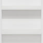 Basic Book Shelf, 3-Tier Modern Bookshelf, Bookcase with Open Shelves, 9.3 X 21.8 X 39.5, for Living Room, Bedroom, Home Office, White