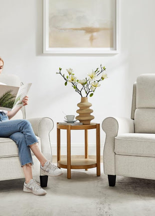 Oversized Modern Recliner Chair for Living Room and Home Theater with Upholstered Push Back and Lumbar Support, Ideal for Bedrooms, Reading Nooks, and Offices