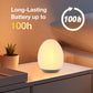 Night Light for Kids, Baby Night Light with 7 Colors Changing Mode & Stepless Dimming, Nursery Night Light BPA Free,Rechargeable Egg Night Light for Breastfeeding 1H Timer & Touch Control
