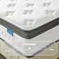 Full Size Mattress, 10 Inch Cooling Hybrid Full Mattress in a Box, Medium Firm with Gel Memory Foam & Pocket Coils, Motion Isolation, Pressure Relief, Certipur-Us