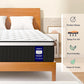 Queen Mattress,10 Inch Medium Firm Hybrid Bed Mattresses,Queen Mattress Size with High Density Foam and Independent Pocket Springs,Release Pressure,Cool and Breathable
