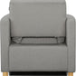 ® Corwin 36" Convertible Accent Chair, Dreamcoil® Comfort, Fingerguard® Pinch Point Protection, Polyester Boucle Fabric, Gray