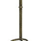 Metal Martini Cocktail Table, Antique Brass