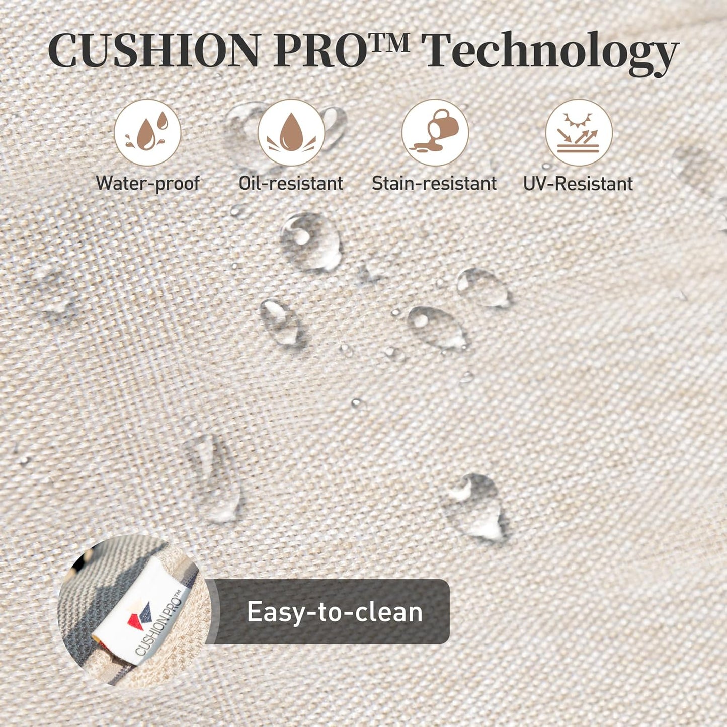 Patio Furniture Set, 4 Piece Modern Metal Outdoor Patio Furniture, 3 Seater Sofa, 2 Rocking Chairs, Coffee Table and 5.75" Extra Thick Cushion, Patio Conversation Set for Deck Backyard