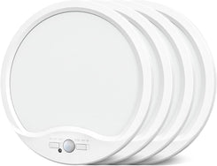 4Pack 9Inch Motion Sensor Ceiling Lights Wired,18W 1800Lm 3CCT/3 Mode/30-120S Timer, Bright White LED Flush Mount Light Fixture Motion Activated for Closet Pantry Hallways Stairwells Garage