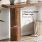 63" Farmhouse Entryway Console Table, Narrow Long Sofa Table behind Couch for Living Room, Hallway, Entrance, Foyer