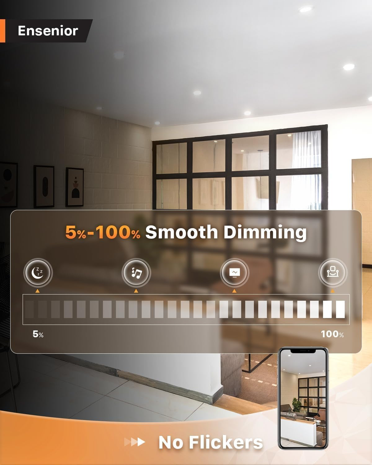 16 Pack 6 Inch LED Recessed Ceiling Light, 3500K Neutral White, 1050LM 12W 120V, High Brightness Canless Wafer Downlight Dimmable - ETL&FCC&IC