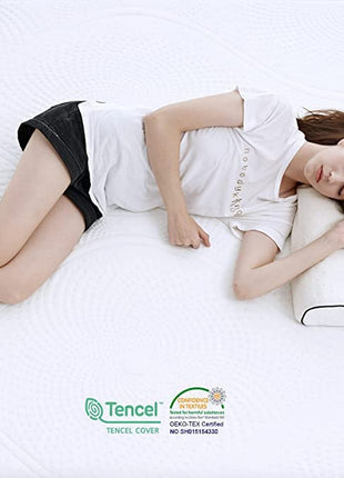 12-Inch Twin Cooling Gel Memory Foam Mattress - Enhanced Comfort and Pressure Relief, CertiPUR-US Certified, Fiberglass Free, 120-Night Trial, 20-Year Warranty