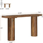 63" Farmhouse Entryway Console Table, Narrow Long Sofa Table behind Couch for Living Room, Hallway, Entrance, Foyer