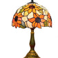 Tiffany Lamp Stained Glass Lamp Sunflower Yellow Bedroom Table Lamp Reading Desk Light for Bedside Living Room Office Dormitory Dining Room Decorate Gift 12X12X18 Include Light Bulb