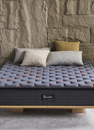 11.4-Inch Queen Hybrid Mattress with Medium Firm Pocket Springs for Enhanced Pressure Relief, Conveniently Packaged for Bedroom or Guest Room Use
