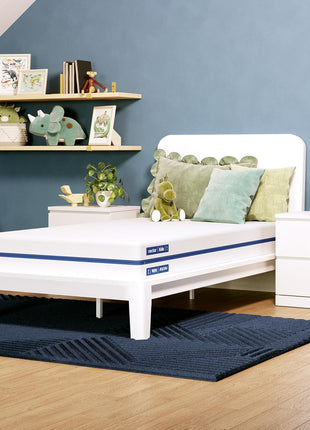 Children's 8-Inch Dual-Sided Mattress - Pressure-Relieving Memory Foam - Fiberglass-Free - 365-Night Trial - Conveniently Packaged Mattress in a Box