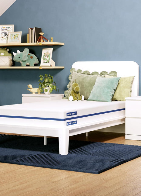 Children's 8-Inch Dual-Sided Mattress - Pressure-Relieving Memory Foam - Fiberglass-Free - 365-Night Trial - Conveniently Packaged Mattress in a Box