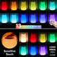 Night Light, Dimmable Touch Lamp for Bedroom, Portable Table Bedside Lamp, 5 Brightness 13 RGB Colors, Night Lights for Baby Nursery Bathroom