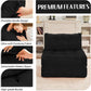 Folding Sofa Bed, Convertible Sleeper Chair Bed W/Dual-Pillow & Handle, Foldable Floor Sofa Lounge W/Back Support for Living Room, Bedroom, Apartment, Office, Single, Black