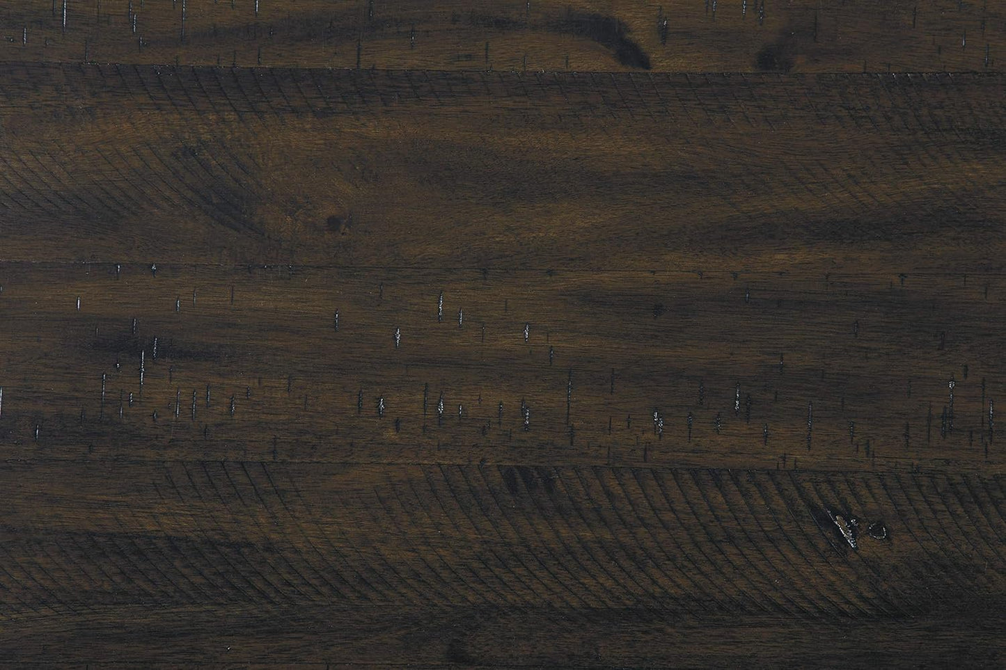 Rokane 7-Piece Dining Room Table Set with 6 Upholstered Chairs - Brown Wood 20" Rectangular Table & Chair Set for Kitchen Dining Room