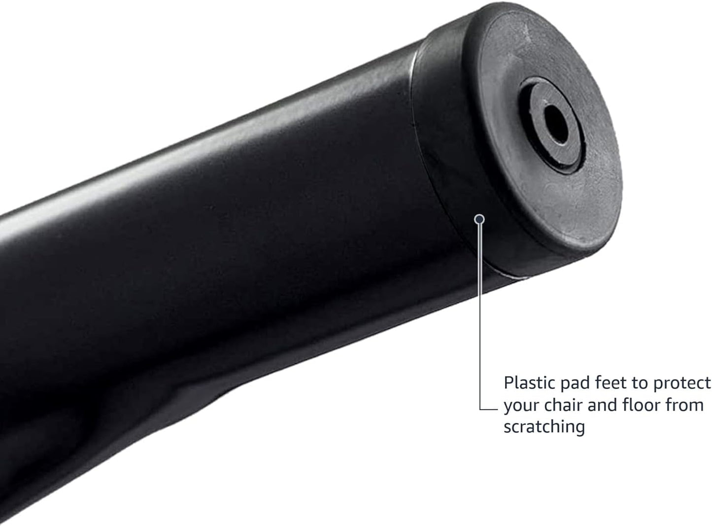 Metal Dining Chairs, Matte Black, 1 Count (Pack of 4)